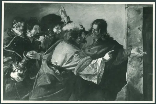 Serodine Giovanni - sec. XVII - Tributo della moneta
