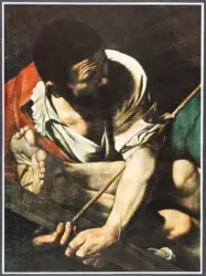 Merisi Michelangelo (Caravaggio) - sec. XVII - Crocifissione di san Pietro