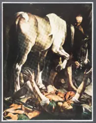 Merisi Michelangelo (Caravaggio) - sec. XVII - Conversione di san Paolo