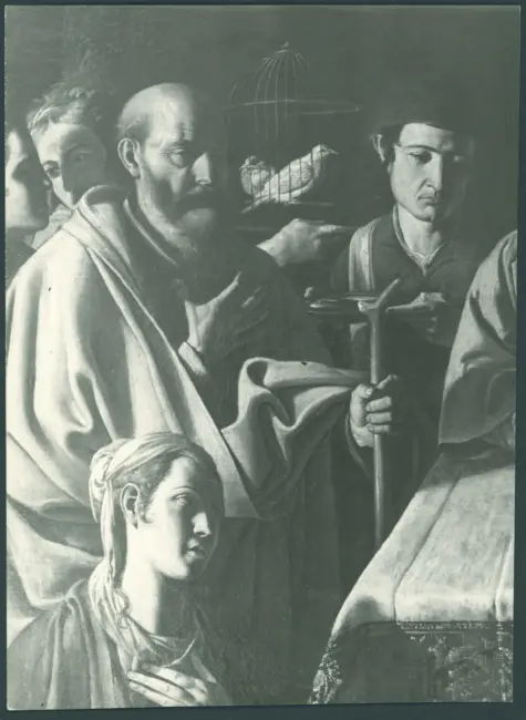 D'Enrico Antonio (Tanzio da Varallo) - sec. XVII - Circoncisione di Gesù con san Carlo Borromeo e san Francesco
