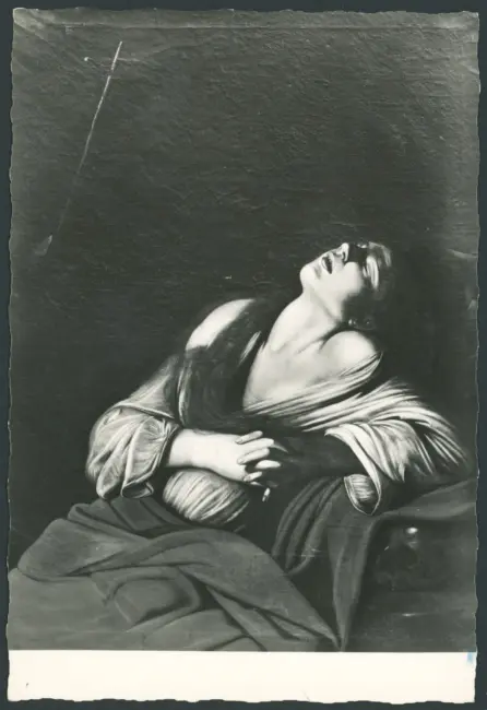 10256. Marseille. Musee des Beaux-Arts. Ludovic Finsonius. Bruges 1590-1617. La Madeleine Mourante (d'après Le Caravage)