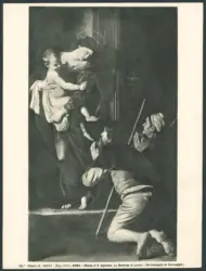 Roma - Chiesa di S. Agostino. La Madonna di Loreto. (Michelangelo da Caravaggio).