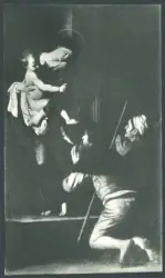 Merisi Michelangelo (Caravaggio) - sec. XVII - Madonna dei pellegrini