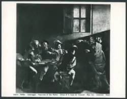 Roma - Caravaggio - Vocazione di San Matteo - Chiesa di S. Luigi de' Francesi