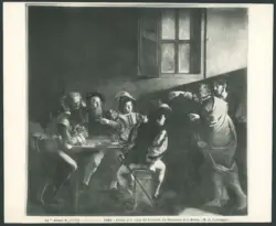 Roma - Chiesa di S. Luigi dei Francesi. La Vocazione di S. Matteo. (M. da Caravaggio).