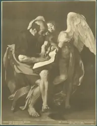 Kg Galerie Berlin. Michelangelo Amerighi gen. Caravaggio, Der Heil. Matthäus