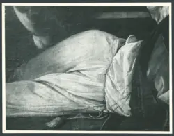 Roma - S. Luigi dei Francesi. Caravaggio. Martirio di S. Matteo. Dettaglio