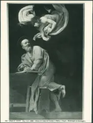 Roma - Chiesa di S. Luigi dei Francesi. S. Matteo e l'Angelo. (Michelangelo da Caravaggio)