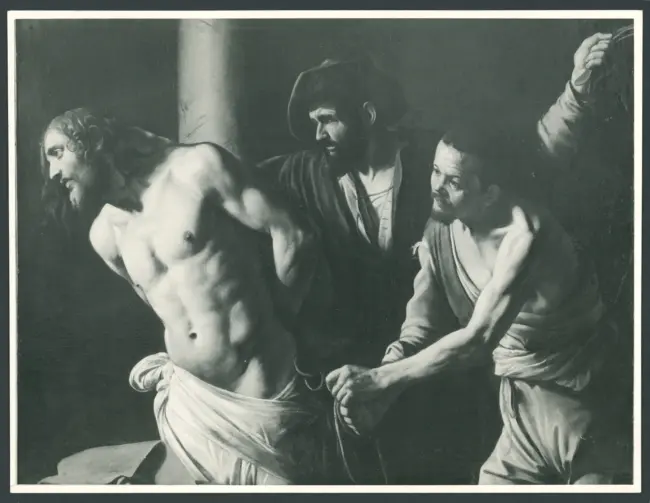 Merisi Michelangelo (Caravaggio) - sec. XVI/ XVII - Flagellazione di Cristo