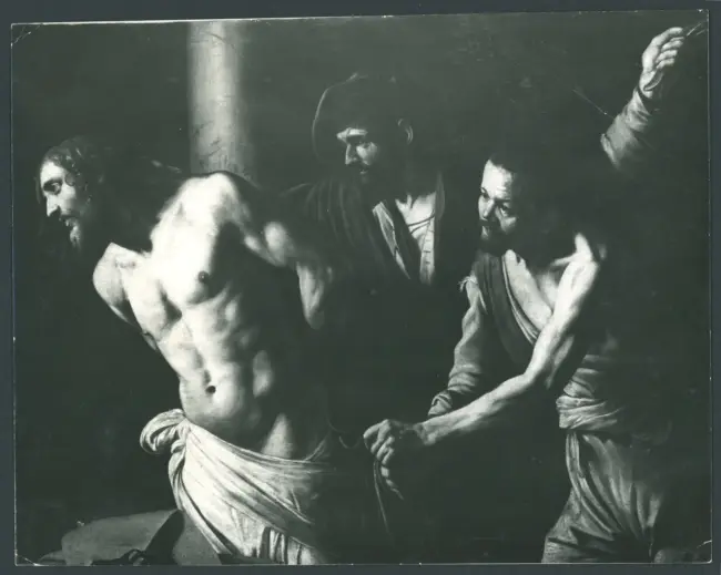 Merisi Michelangelo (Caravaggio) - sec. XVI/ XVII - Flagellazione di Cristo
