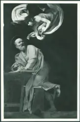 Merisi Michelangelo detto Caravaggio - sec. XVI - San Matteo Evangelista e l'angelo