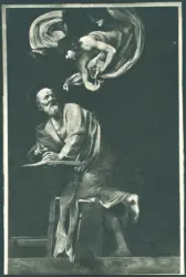 Merisi Michelangelo detto Caravaggio - sec. XVI - San Matteo Evangelista e l'angelo