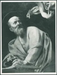 Merisi Michelangelo detto Caravaggio - sec. XVI - San Matteo Evangelista e l'angelo