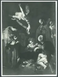 Caravaggio. Natività. Palermo Oratorio di S. Lorenzo