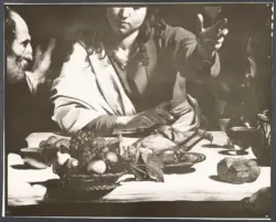 Merisi Michelangelo (Caravaggio) - sec. XVI - Cena in Emmaus