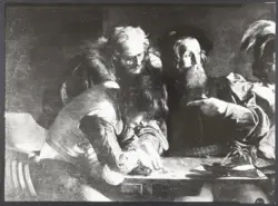Merisi Michelangelo (Caravaggio) - sec. XVI - Vocazione di san Matteo Evangelista