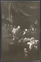 Merisi Michelangelo (Caravaggio) - sec. XVII - Transito della Madonna