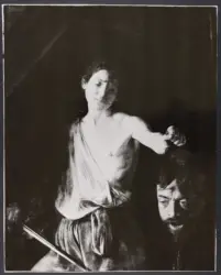 Merisi Michelangelo (Caravaggio) - sec. XVII - David con la testa di Golia