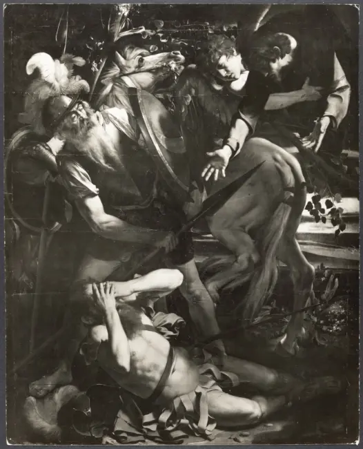 Merisi Michelangelo (Caravaggio) - sec. XVI - Conversione di san Paolo