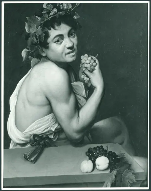 Autoritratto in veste di Bacco