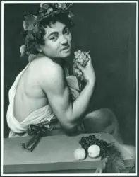 Autoritratto in veste di Bacco