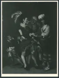 Zingara che legge la mano