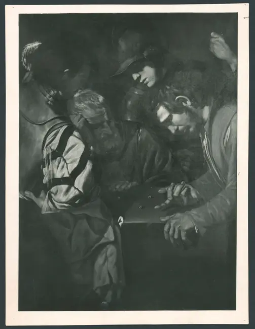 Merisi Michelangelo (Caravaggio) - copia da (?) - sec. XVII - Giocatori di dadi