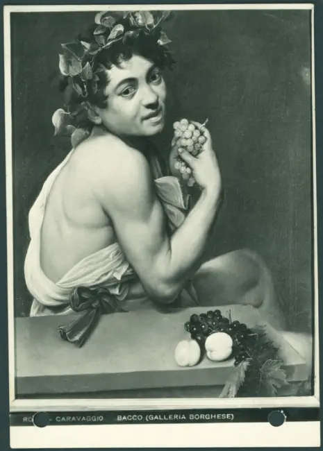 Roma - Caravaggio Bacco (Galleria Borghese)