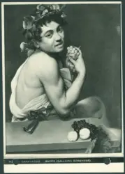 Roma - Caravaggio Bacco (Galleria Borghese)