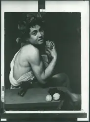 Merisi Michelangelo (Caravaggio) - sec. XVI - Autoritratto in veste di Bacco