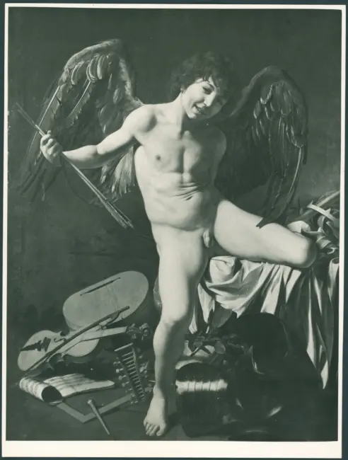 Merisi Michelangelo (Caravaggio) - sec. XVI - Amore vincitore