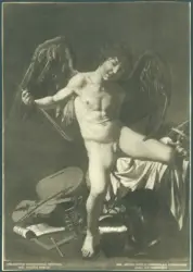 Kg Galerie Berlin. Michelangelo Amerighi gen. Caravaggio Amor Als Herrscher