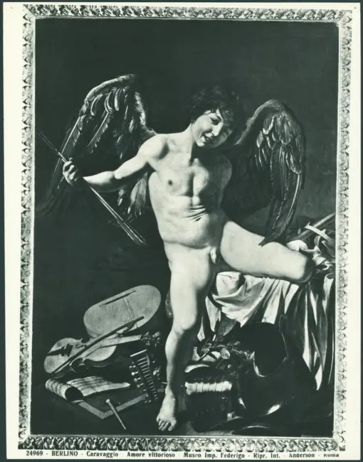 Berlino - Caravaggio - Amore vittorioso - Museo Imp. Federigo