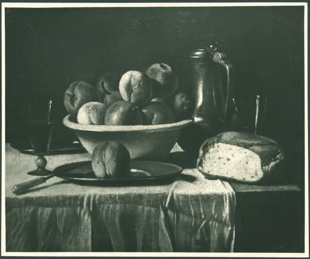 Anonimo caravaggesco italiano - sec. XVII - Natura morta