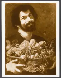 Finson Louis - (?) - sec. XVII - Uomo con canestro di frutta
