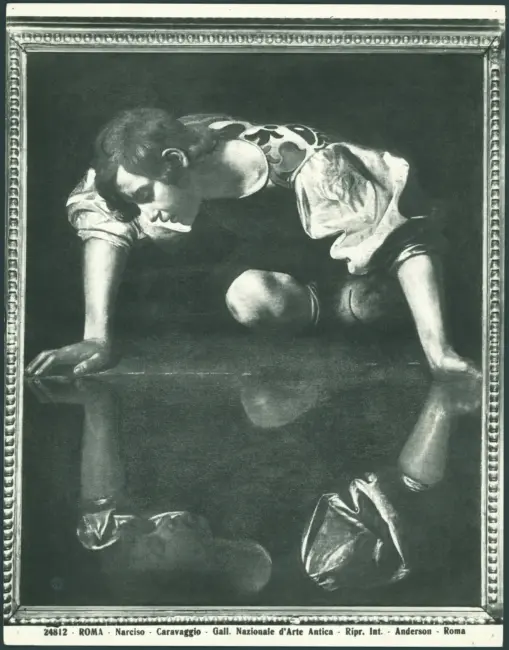 Roma - Narciso - Caravaggio - Gall. Nazionale d'Arte Antica