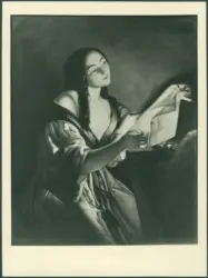 Figura femminile che legge