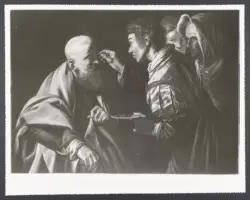 Tobia ridona la vista al padre