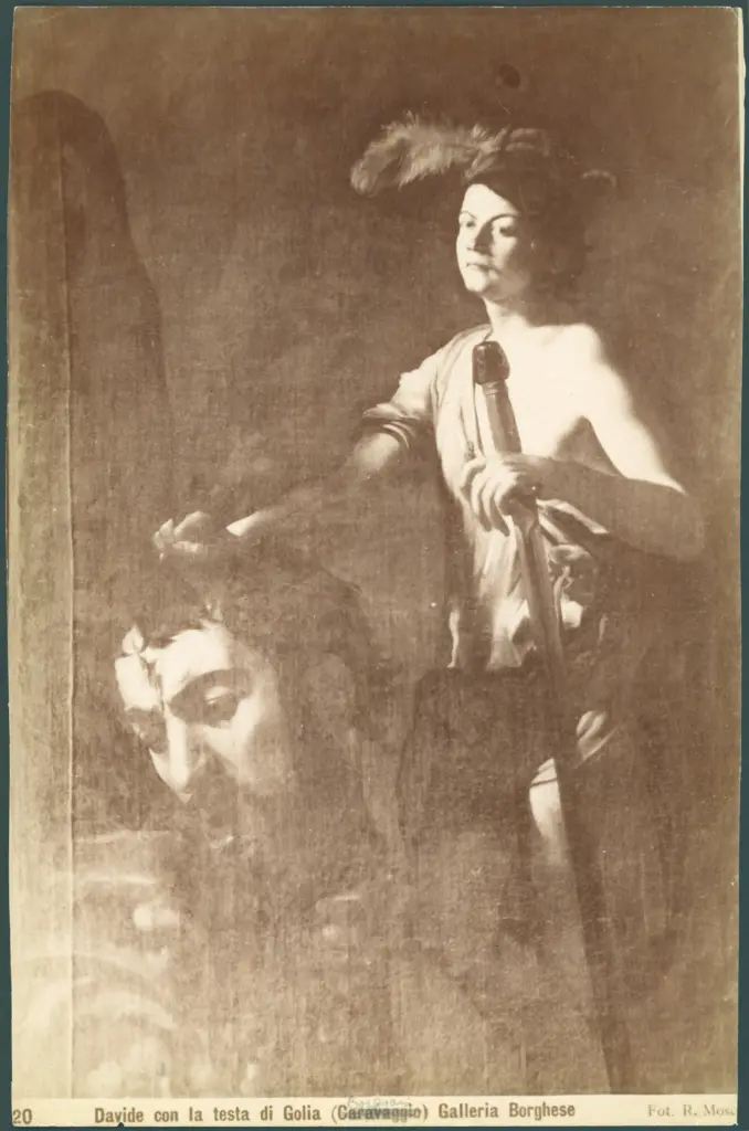 Davide con la testa di Golia (Caravaggio) Galleria Borghesa