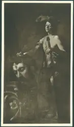 Borgianni Orazio ; Anonimo caravaggesco - sec. XVII - David con la testa di Golia