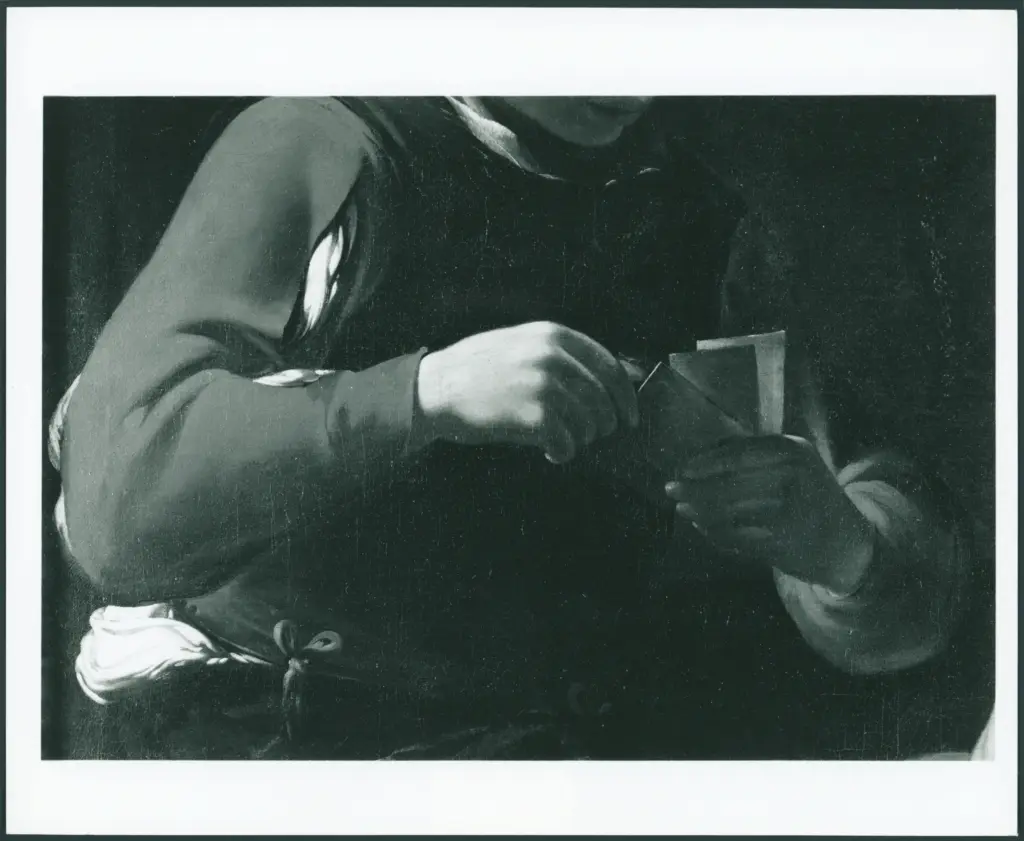 Anonimo caravaggesco sivigliano - sec. XVII - Giocatori di carte