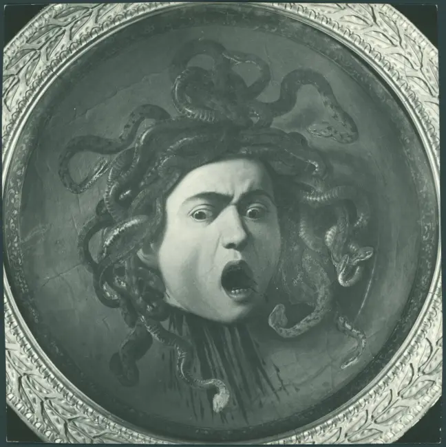Merisi Michelangelo (Caravaggio) - sec. XVI - Testa di Medusa