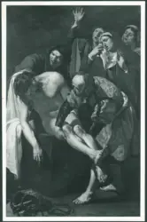 Baburen Dirk van - sec. XVII - Deposizione di Cristo nel sepolcro