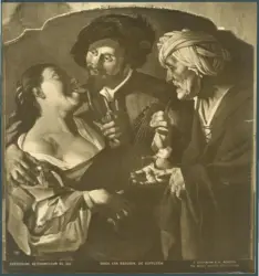 Amsterdam, Reichsmuseum No. 394. Dirck van Baburen, Die Kupplerin