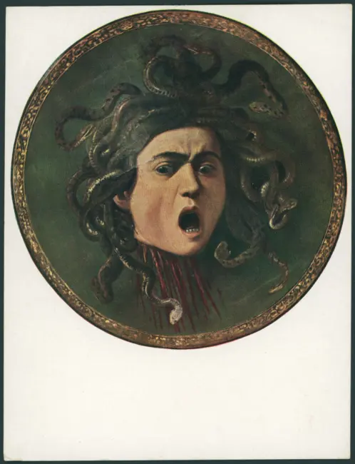 Michelangelo da Caravaggio. Medusa. Firenze. Uffizi