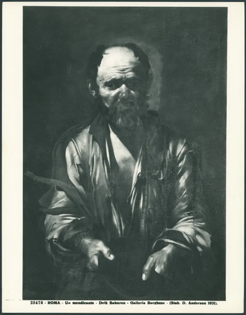 Roma - Un mendicante - Dvik Baburen - Galleria Borghese