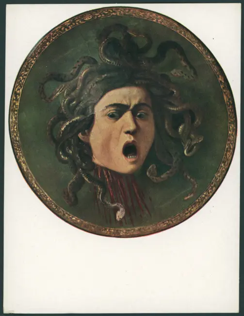 Michelangelo da Caravaggio. Medusa. Firenze. Uffizi