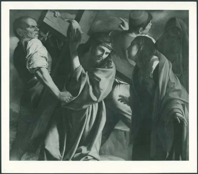 Giovanni Battista Caracciolo. Christ Carrying the Cross. Kunsthistorisches Museum, Vienna.