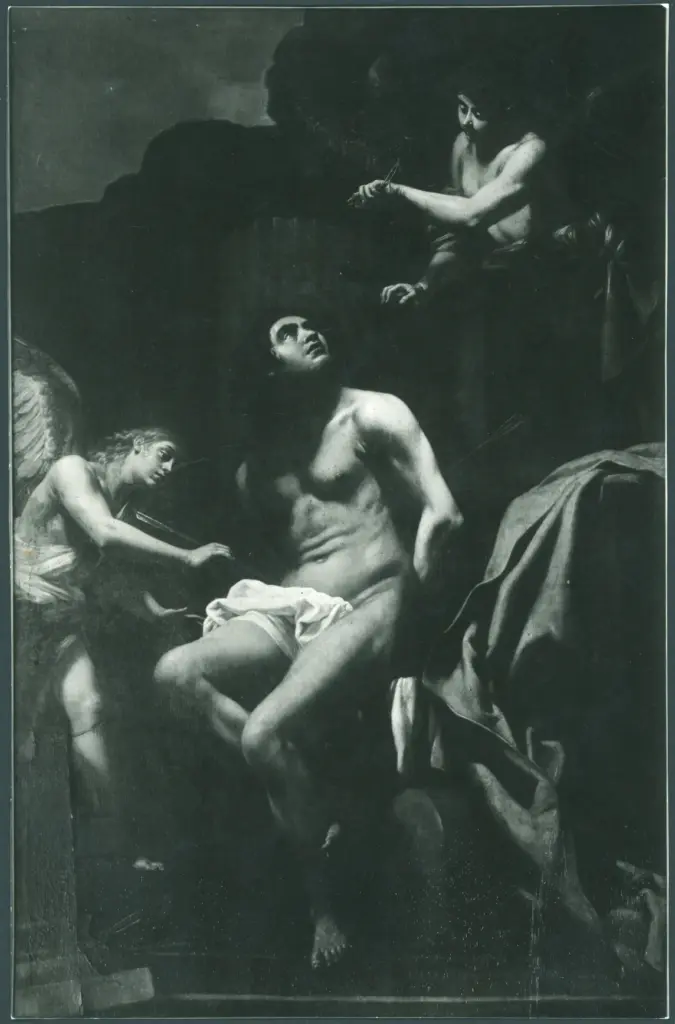 Baglione Giovanni  - sec. XVII - San Sebastiano curato dagli angeli