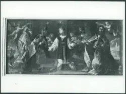 Santa Cecilia tra san Valeriano, san Tiburzio, sant'Agata e sant'Urbano